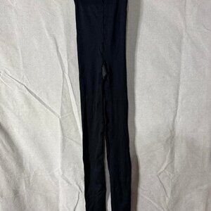 Black Footless Tights – Full Stretch Fit – Size Unknown